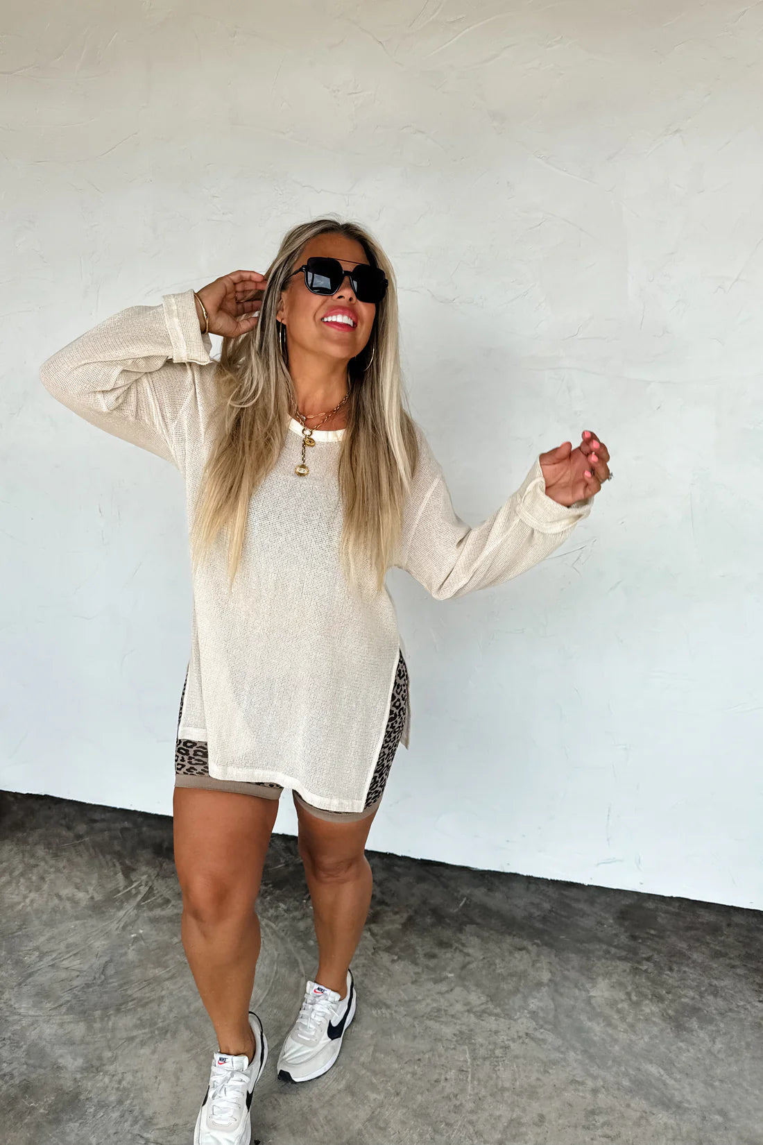 Mellow Mesh Cotton Top