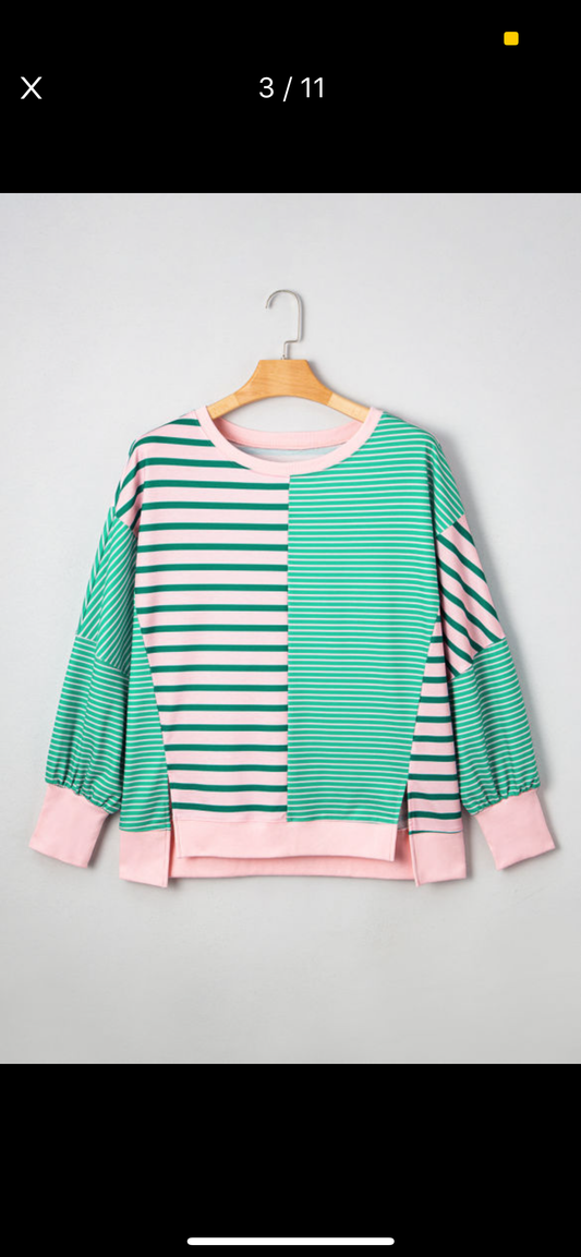 Curvy Mint Pink Top