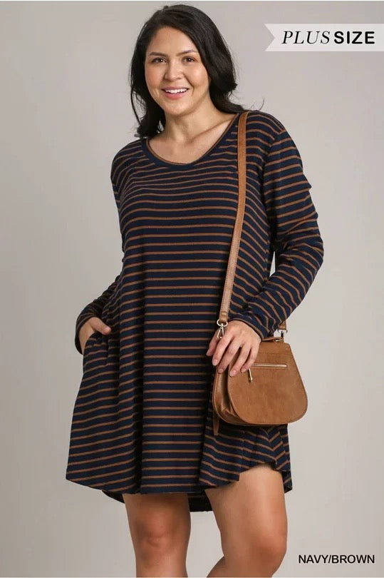 Umgee Dress with Pockets