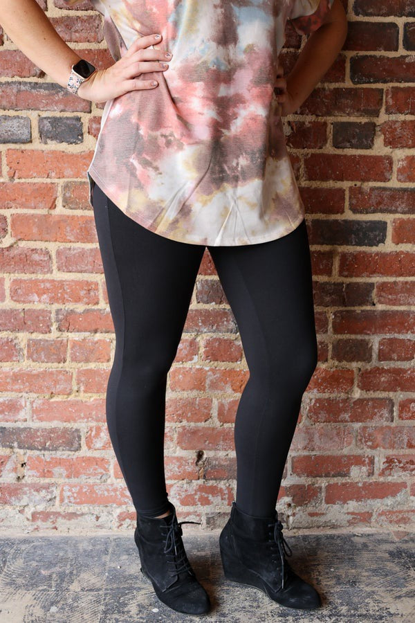 Zenana Buttery Black Leggings