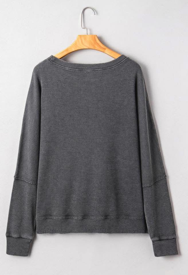 Cozy Mini Waffle Top