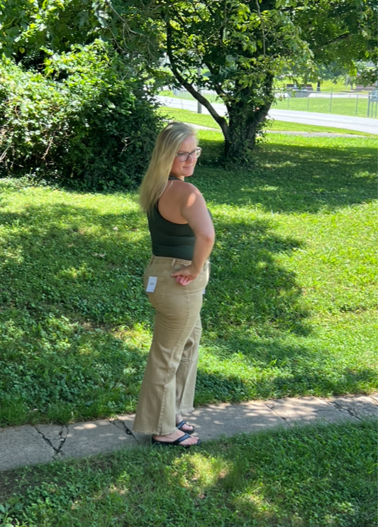 Light Camel Pants