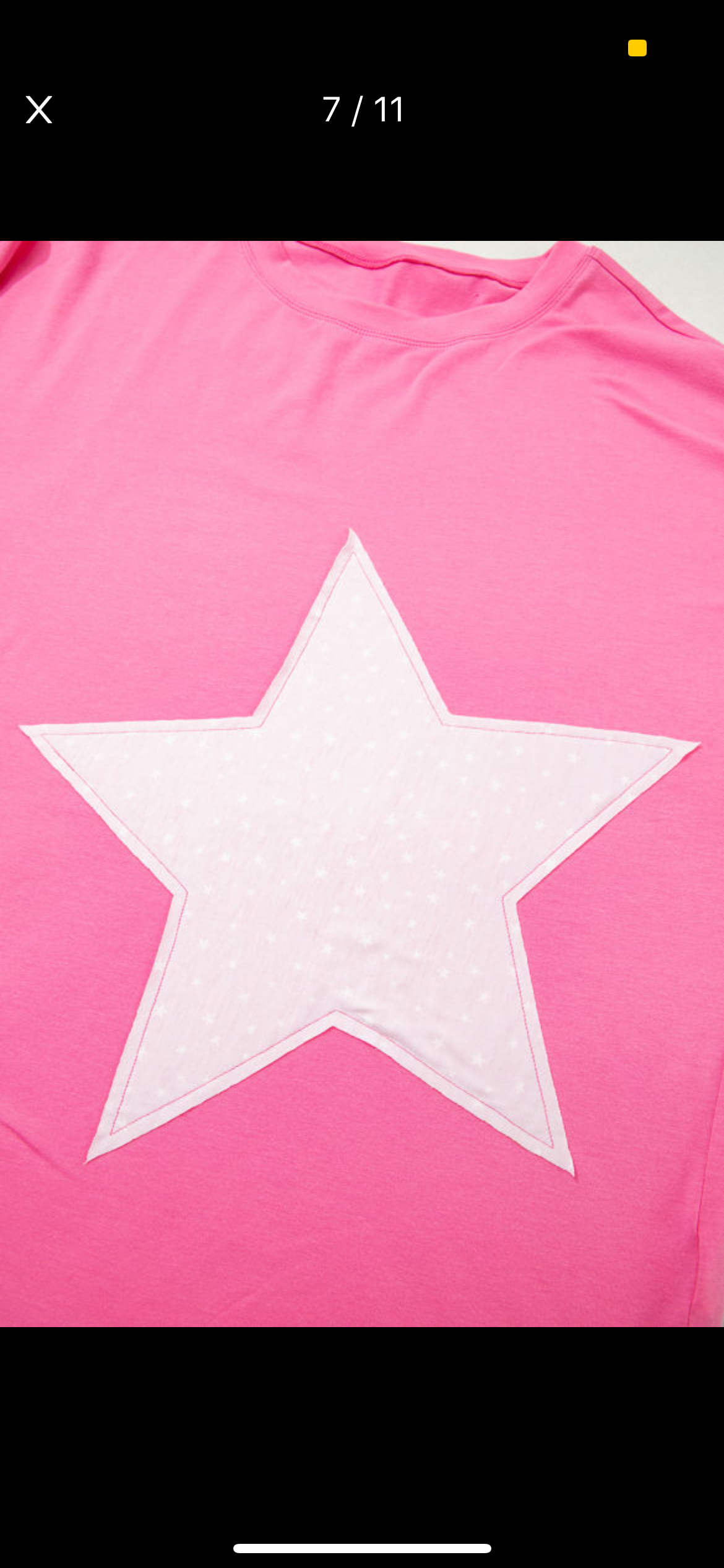 Curvy Pink Star