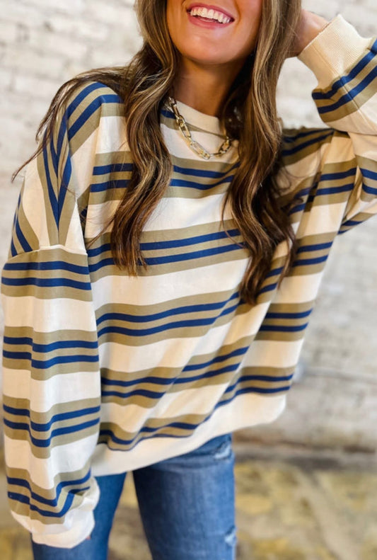 Striped Sweatshirts
