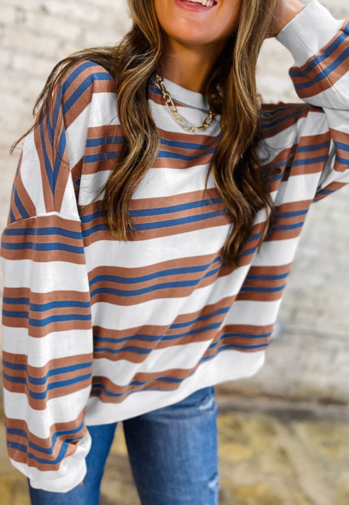 Striped Sweatshirts