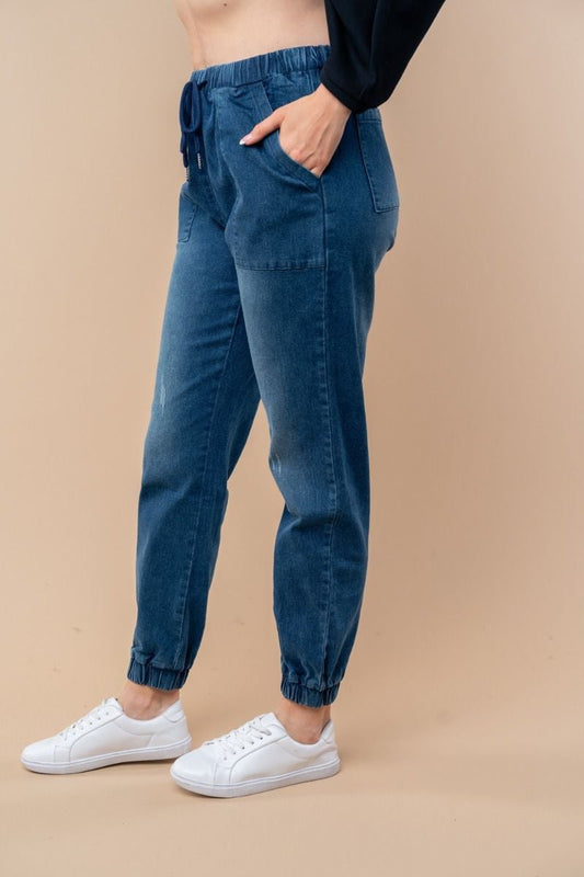 Denim Joggers