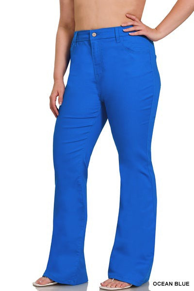 Zenana Best Seller Flare Pants