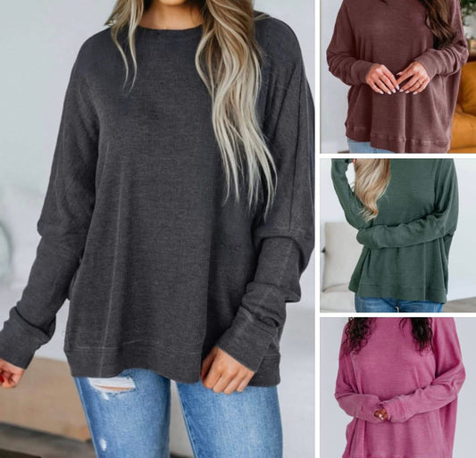 Cozy Mini Waffle Top
