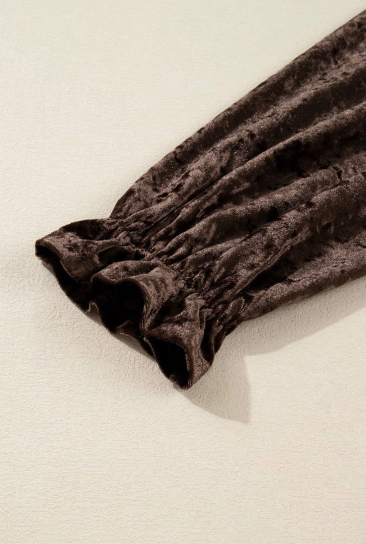 Velvet Fall Dress