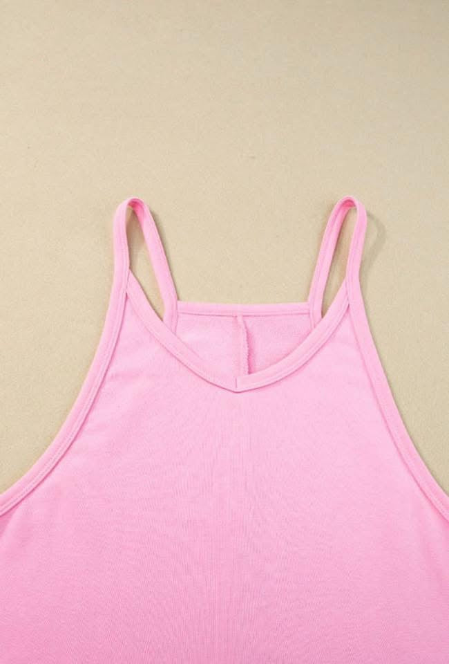 Pink Jersey Romper