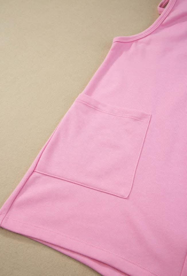 Pink Jersey Romper