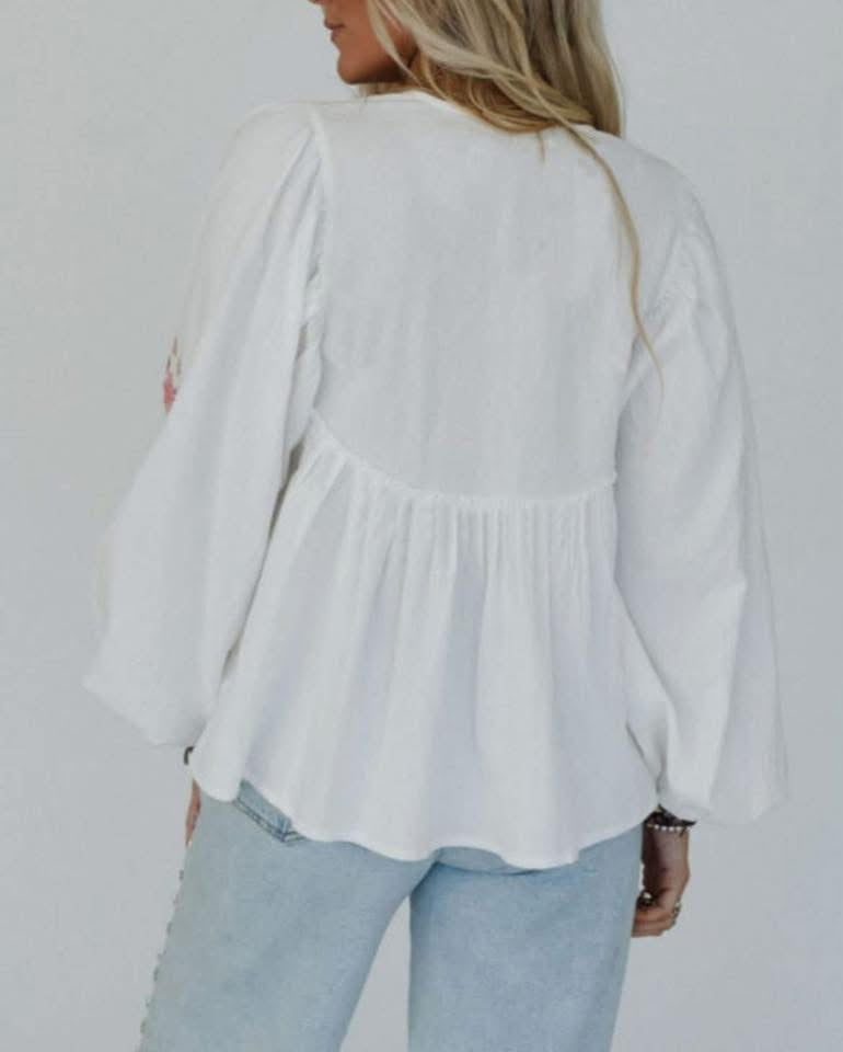 Flower Lace Up